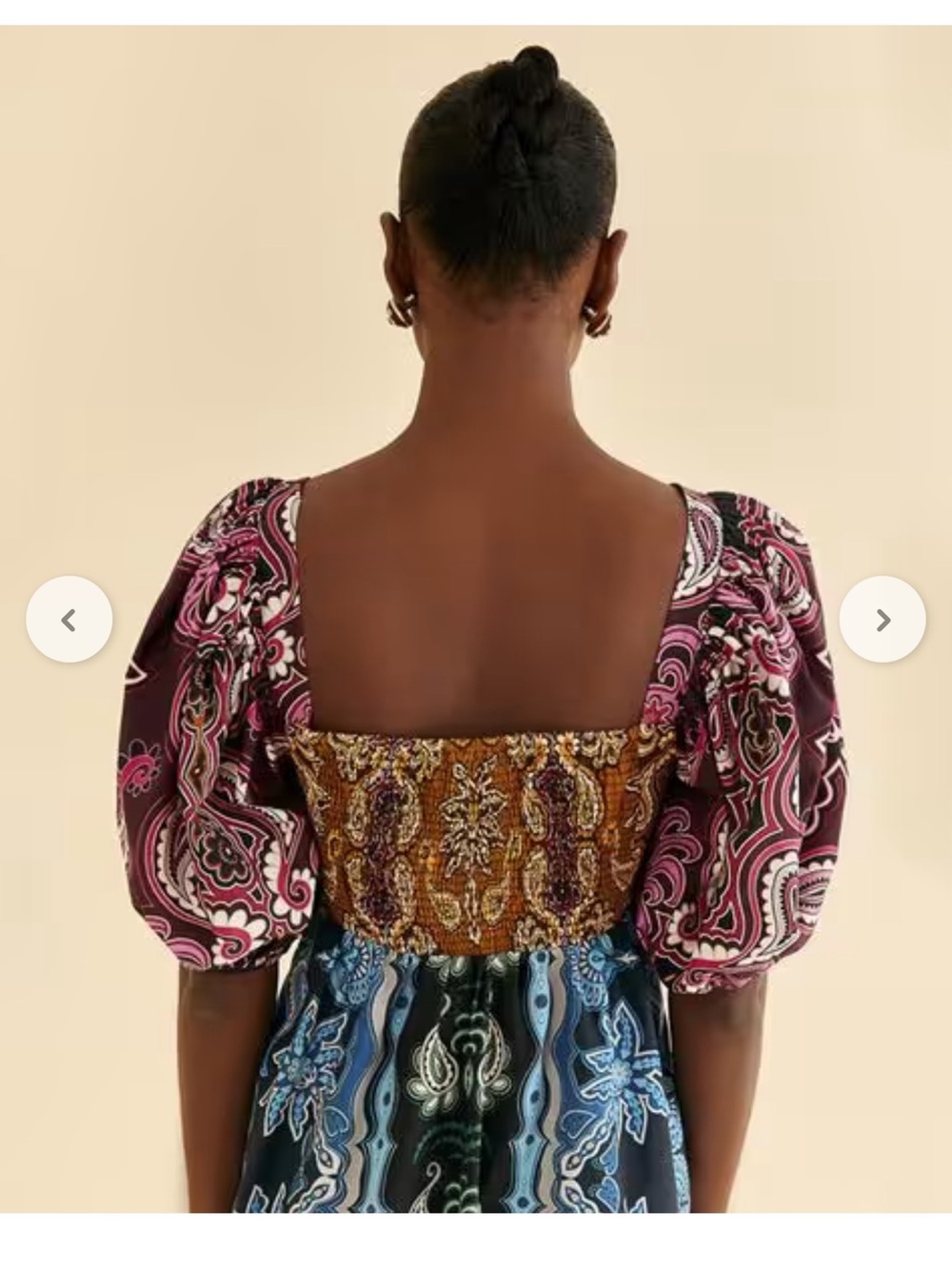 Farm Rio Bandana Print Mini Dress, XL, NWT - Picture 4 of 9
